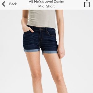 American Eagle midi shorts